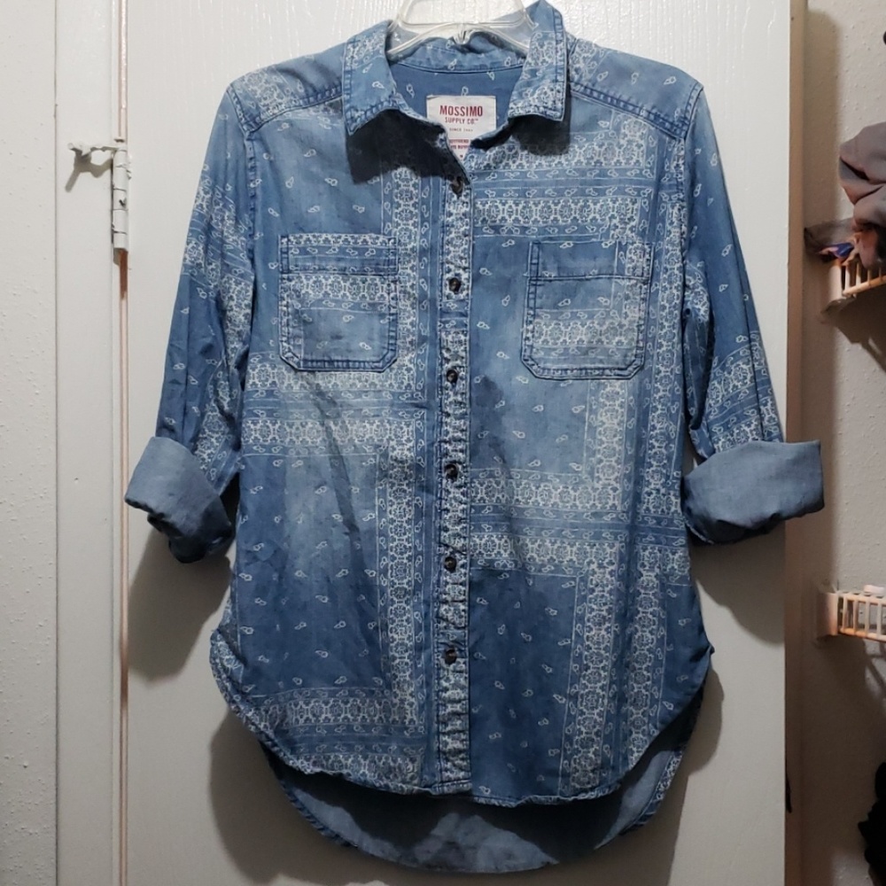 Denim Button Down